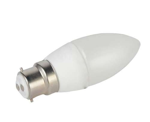 LED Candle Light Bulbs: 5W B22 Bayonet Clip Cap Candle Globes Warm White 220V. Collections Allowed.