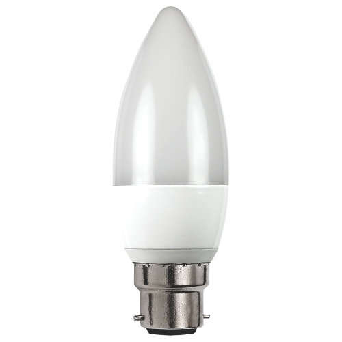 LED Candle Light Bulbs: 5W B22 Bayonet Clip Cap Candle Globes Warm White 220V. Collections Allowed.
