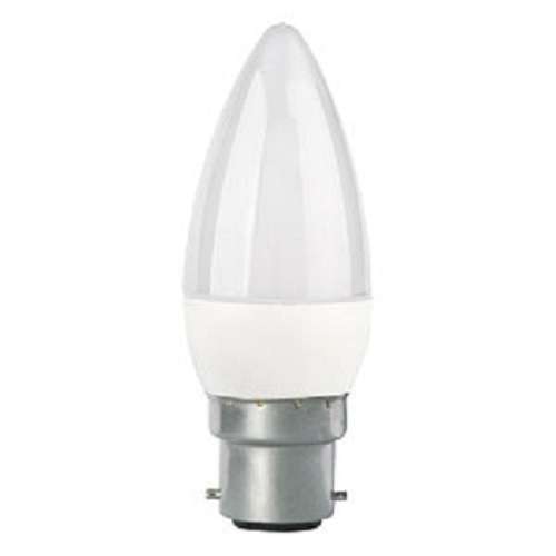 LED Candle Light Bulbs: 5W B22 Bayonet Clip Cap Candle Globes Warm White 220V. Collections Allowed.