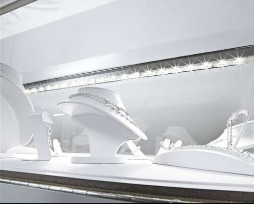 LED STRIP LIGHTS: 5 Metres 12Volts Waterproof in COOL White. Collections are allowed.