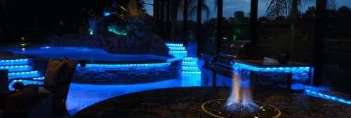 LED Strip Lights: 5 Metres 12Volts Waterproof in BLUE Colour. Collections are allowed.