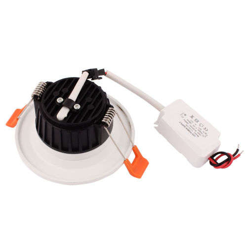 LED Ceiling Lights: 5W COB Spotlight / Downlight + Housing with Tilt Function. Collections allowed