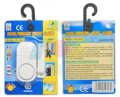 Door / Window Entry Alarm Model RL-9805. Collections are allowed.