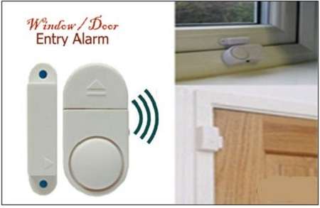 Door / Window Entry Alarm Model RL-9805. Collections are allowed.