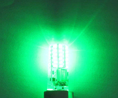 LED Light Bulbs: GREEN G4 LED 2W Capsules / Lamps Corn Design. Collections are allowed.