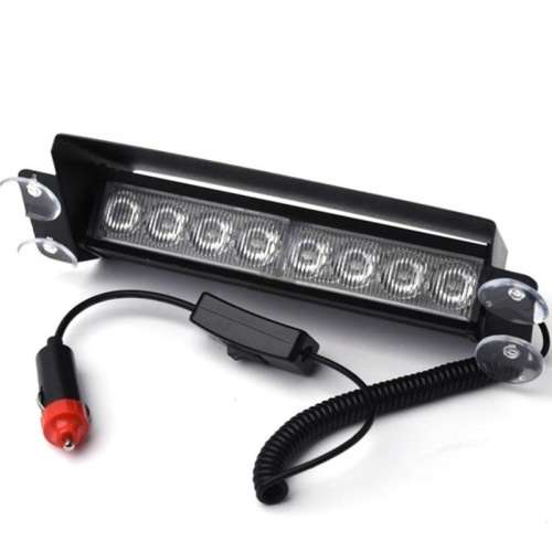 LED Red Windscreen Emergency Vehicle Warning Strobe Dashboard Light. Collections are allowed.