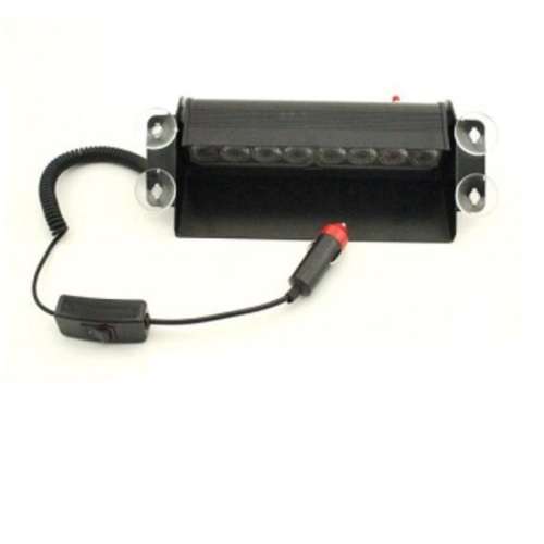LED Red Windscreen Emergency Vehicle Warning Strobe Dashboard Light. Collections are allowed.