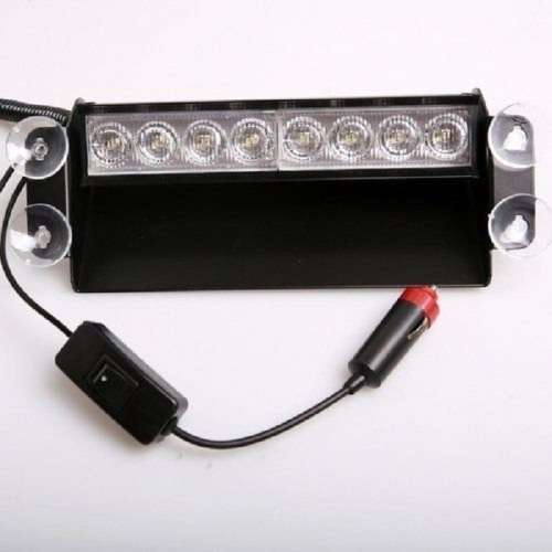 LED Red Windscreen Emergency Vehicle Warning Strobe Dashboard Light. Collections are allowed.