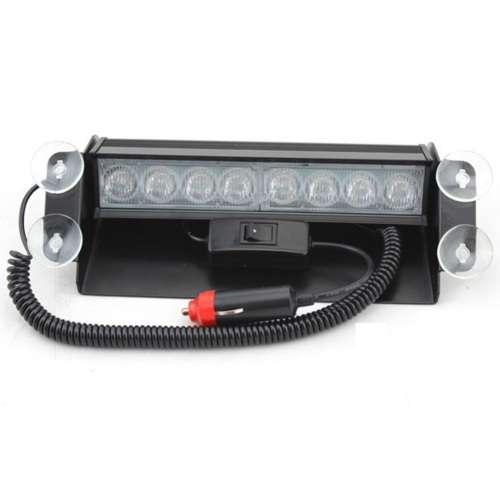 LED Red Windscreen Emergency Vehicle Warning Strobe Dashboard Light. Collections are allowed.
