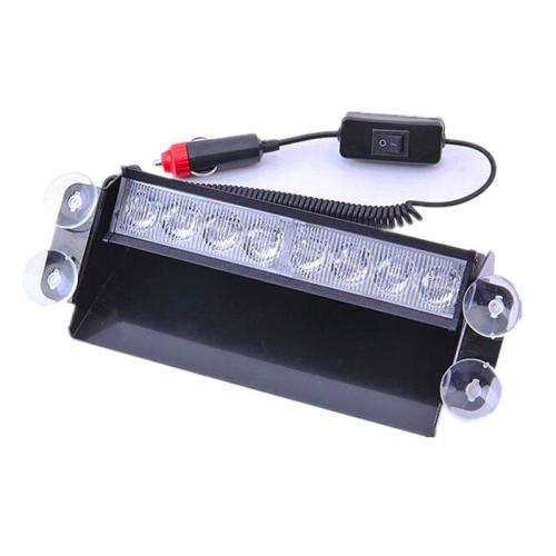 LED Red Windscreen Emergency Vehicle Warning Strobe Dashboard Light. Collections are allowed.