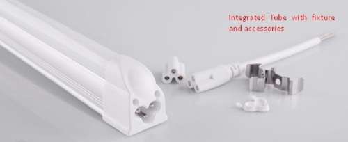 LED INTEGRATED TUBE LIGHTS COMPLETE WITH BRACKETS and FITTINGS. Collections allowed.