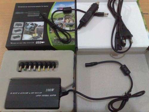 UNIVERSAL CAR and HOME ADAPTER FOR LAPTOPS/MOBILE DEVICES. Collections are allowed.