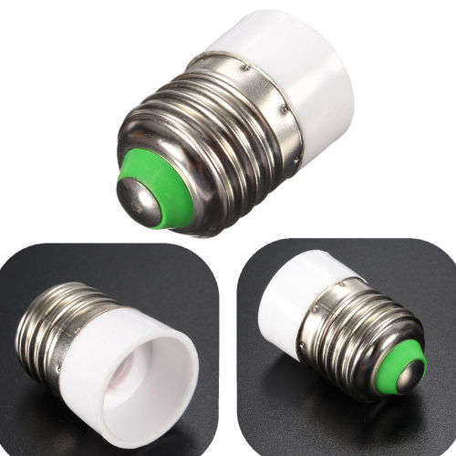E27 Male To E14 Female Light Bulb Socket Converters, Adapters (Adaptors). Collections Are Allowed.