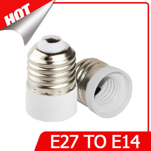 E27 Male To E14 Female Light Bulb Socket Converters, Adapters (Adaptors). Collections Are Allowed.