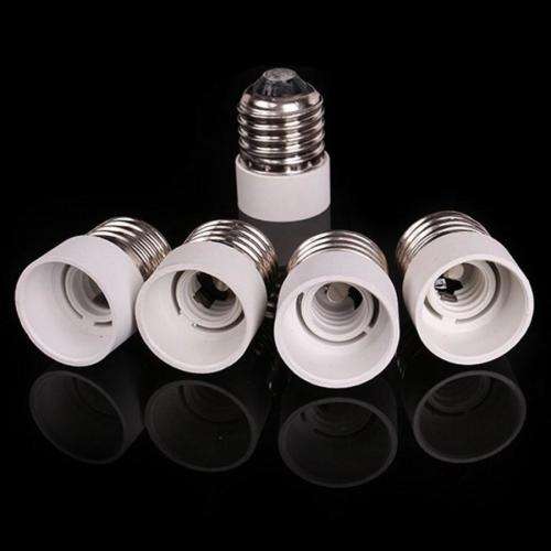E27 Male To E14 Female Light Bulb Socket Converters, Adapters (Adaptors). Collections Are Allowed.