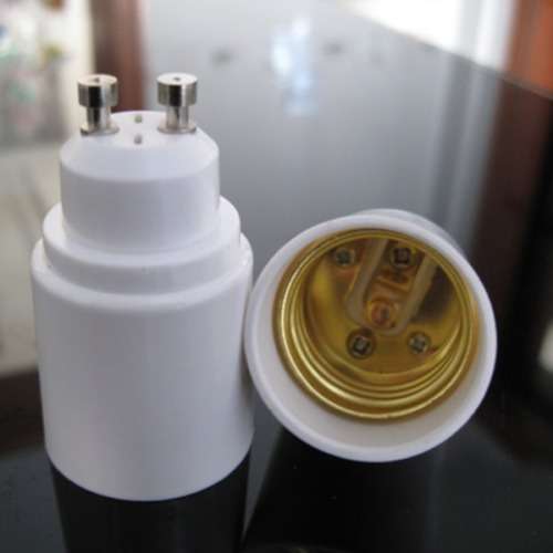 LIGHT BULB SOCKET ADAPTERS / CONVERTERS: GU10 to E27  (New on Bidorbuy). Collections are allowed.