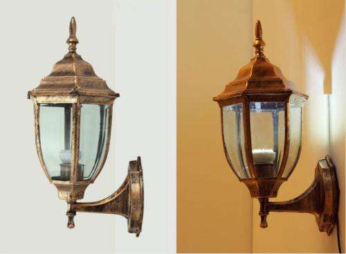 OUTDOOR WALL, PATIO, BALCONY, WATERPROOF GARDEN LAMPS. Collections are allowed.