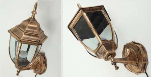 OUTDOOR WALL, PATIO, BALCONY, WATERPROOF GARDEN LAMPS. Collections are allowed.