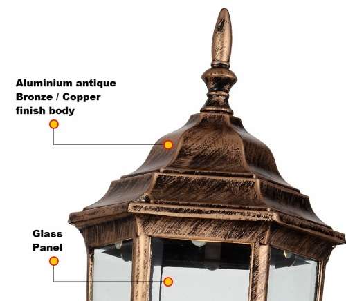 OUTDOOR WALL, PATIO, BALCONY, WATERPROOF GARDEN LAMPS. Collections are allowed.