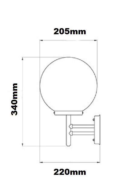 Stainless Steel Outdoor Wall, Patio, Balcony, Waterproof Garden Fitting. Collections are allowed.