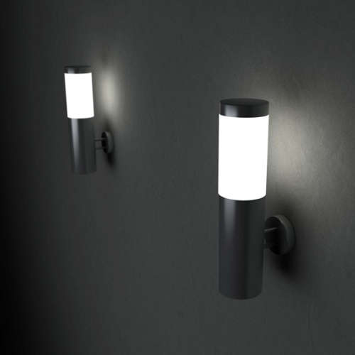 STAINLESS STEEL OUTDOOR WALL, PATIO, BALCONY, WATERPROOF GARDEN LAMPS. Collections are allowed.