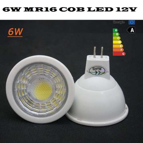 LED LIGHT BULBS: COOL WHITE 6W MR16 12V COB LED DOWNLIGHTS. Wide Beam Angle. Collections are allowed