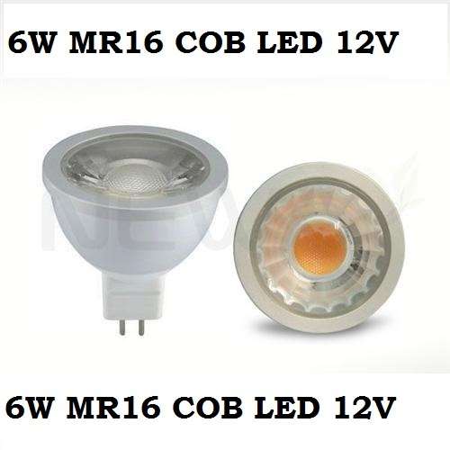 LED LIGHT BULBS: COOL WHITE 6W MR16 12V COB LED DOWNLIGHTS. Wide Beam Angle. Collections are allowed