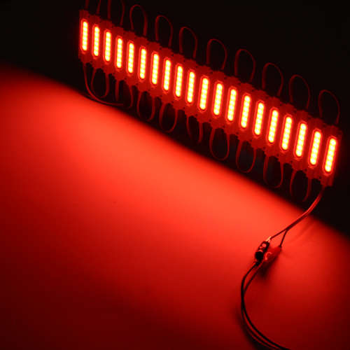 LED Light Modules: Waterproof COB Injection Moulded in Red Colour. Collections are allowed.