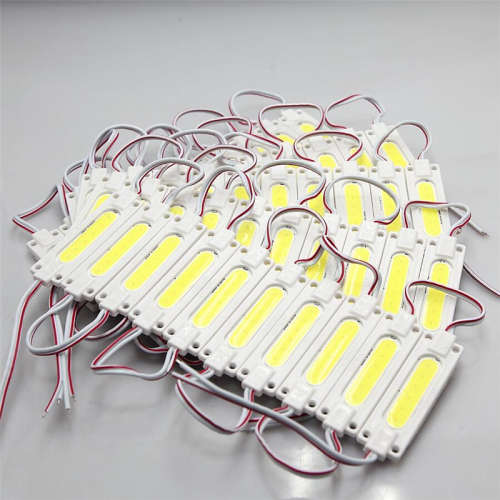 LED Light Modules: Waterproof COB Injection Moulded in Orange Colour. Collections are allowed.