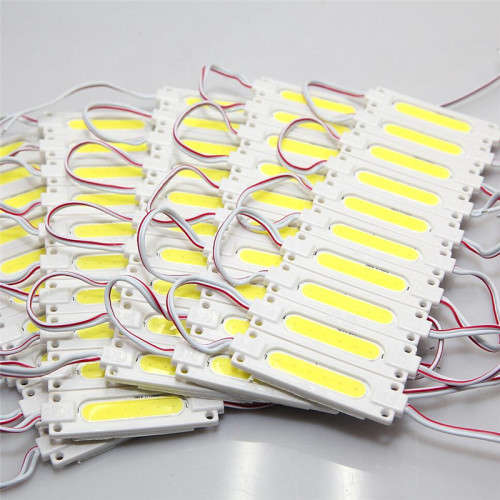 LED Light Modules: Waterproof COB Injection Moulded in Orange Colour. Collections are allowed.