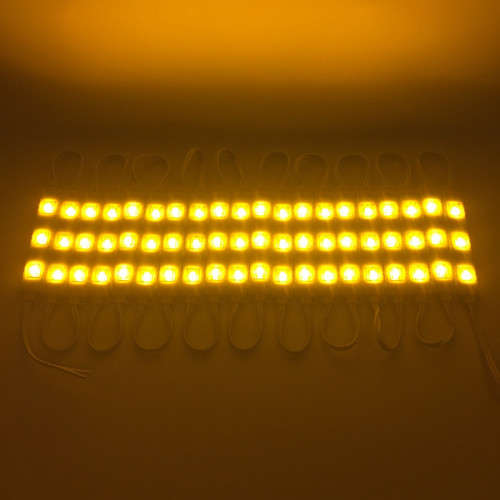 LED Light Modules: Waterproof Injection Moulded with Lens in Warm White. Collections allowed