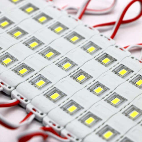 LED Light Modules: Waterproof Injection Moulded with Lens in Warm White. Collections allowed