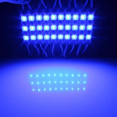 LED Light Modules: Waterproof Injection Moulded with Lens Blue Colour. Collections allowed