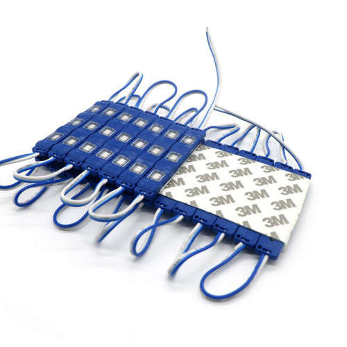 LED Light Modules: Waterproof Injection Moulded with Lens Blue Colour. Collections allowed