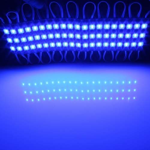 LED Light Modules: Waterproof Injection Moulded with Lens Blue Colour. Collections allowed