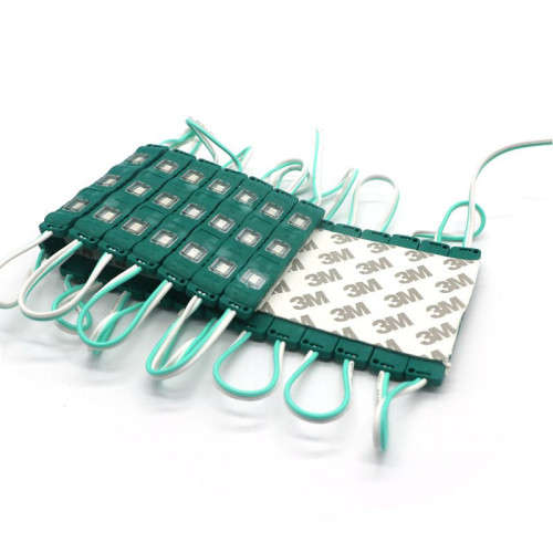 LED Light Modules: Waterproof Injection Moulded with Lens in Green Colour. Collections allowed