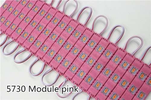 LED Light Modules: Waterproof Injection Moulded with Lens in Pink Colour. Collections allowed