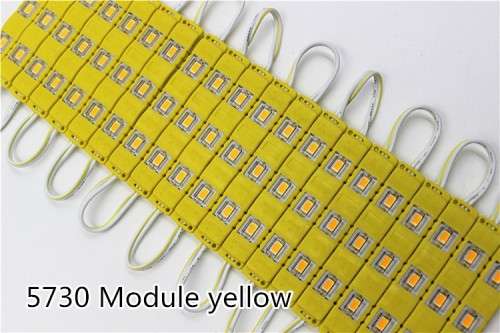 LED Light Modules: Waterproof Injection Moulded with Lens in Yellow Colour. Collections allowed