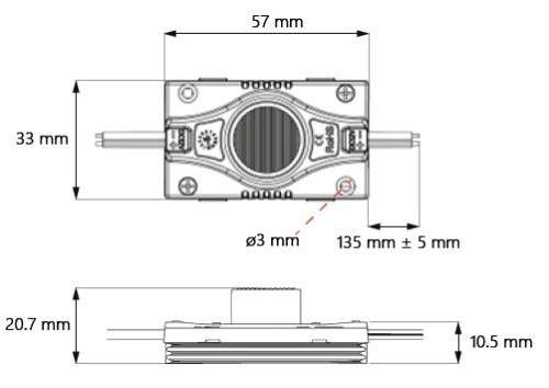 LED Light Modules: Waterproof Injection Moulded with Lens in Cool White Colour. Collections allowed