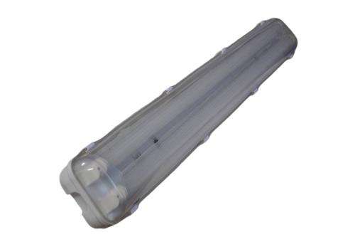 LED Fluorescent Tube Fittings: Weatherproof Double Closed Channel T8 5ft 1500mm. Collections allowed