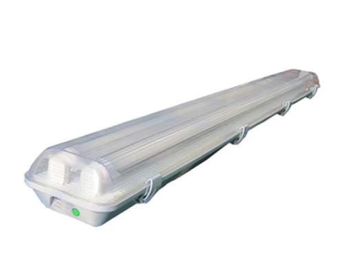 LED Fluorescent Tube Fittings: Weatherproof Double Closed Channel T8 5ft 1500mm. Collections allowed