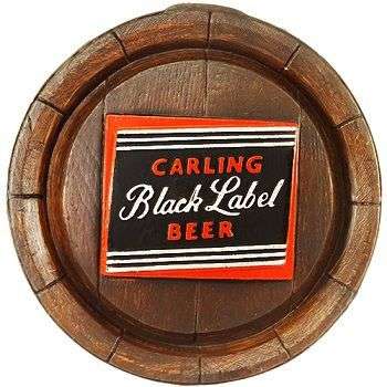 Carling Black Label Beer Barrel End. Brand New Products. Collections are allowed.
