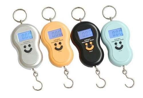 ELECTRONIC HANGING LUGGAGE/FISH PORTABLE DIGITAL WEIGHT SCALE.  Collections are allowed.