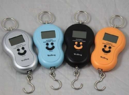 ELECTRONIC HANGING LUGGAGE/FISH PORTABLE DIGITAL WEIGHT SCALE.  Collections are allowed.