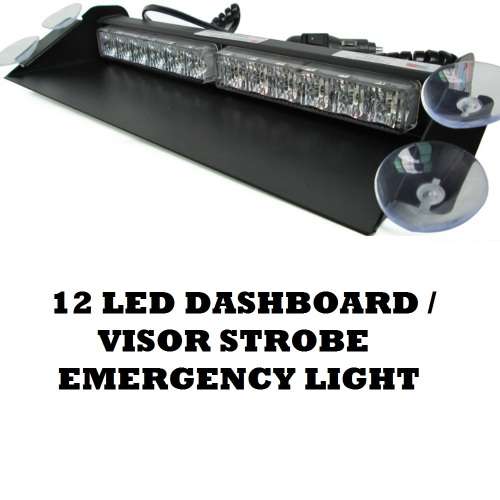 LED Emergency Vehicle Flash/Warning Strobe Dash Light with 3 Modes. Collections allowed.