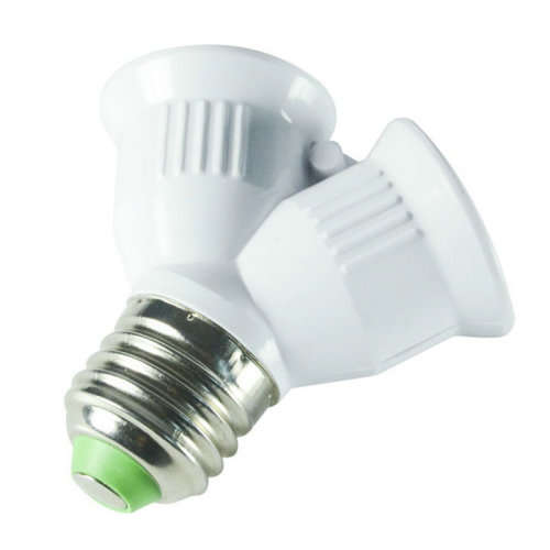 E27 to 2x E27 Light Bulb Socket Splitter / Adapter / Converter. Collections are allowed.