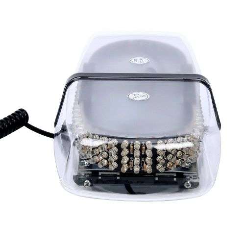 Cool White LED Car Roof Top Emergency Flashing Warning Strobe Light. Collections are allowed.