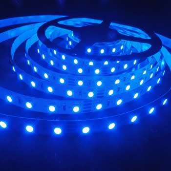 LED Strips Lights: 12Volts Non-Waterproof SMD5050 BLUE Colour 5-metre Rolls. Collections allowed.