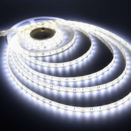 LED Strip Lights: 5 Metres 12Volts Non-Waterproof in COOL White. Collections are allowed.