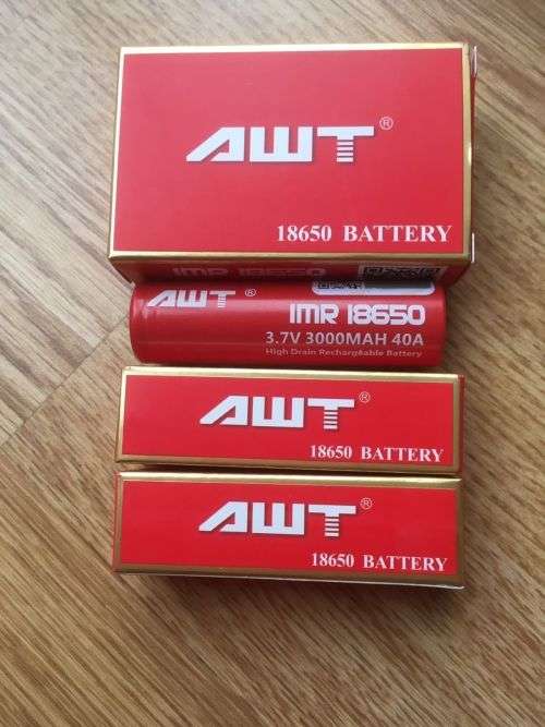 18650 Rechargeable 3.7V 40A 3000mah Batteries. High Drain Type. Collections are allowed.